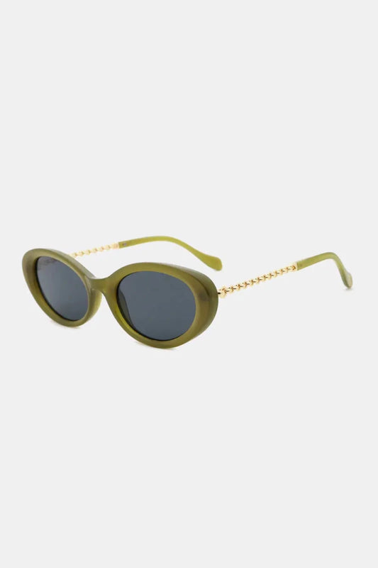 Polycarbonate Frame Cat - Eye Sunglasses - Lustreve