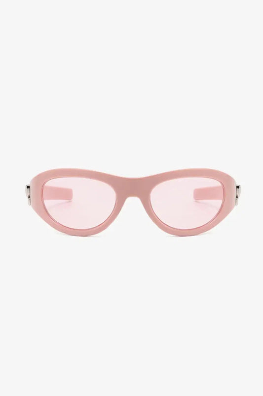 Polycarbonate Frame Cat - Eye Sunglasses - Lustreve