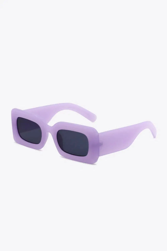 Polycarbonate Frame Rectangle Sunglasses - Lustreve