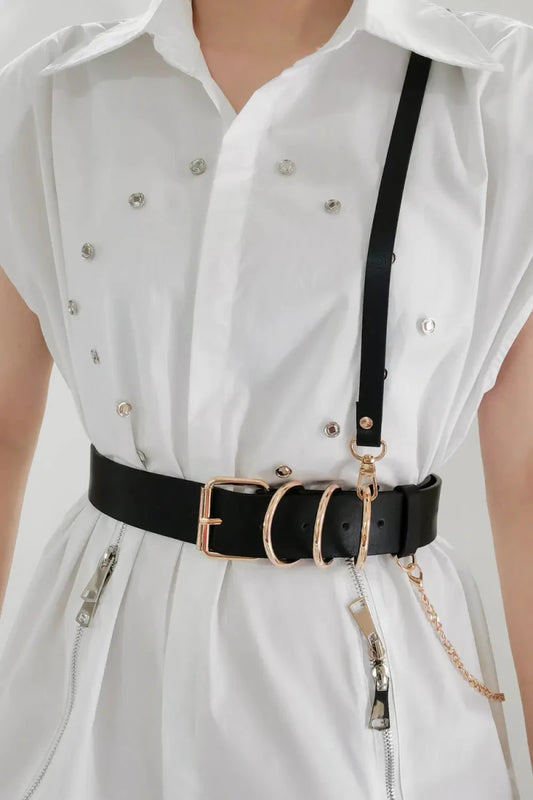 Punk PU Belt - Lustreve