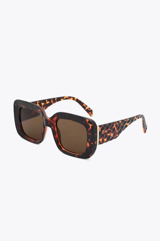 Square Polycarbonate UV400 Sunglasses - Lustreve