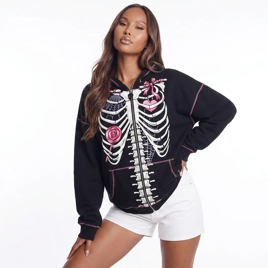 Lord Have Mercy Zip-Up Drawstring Hoodie