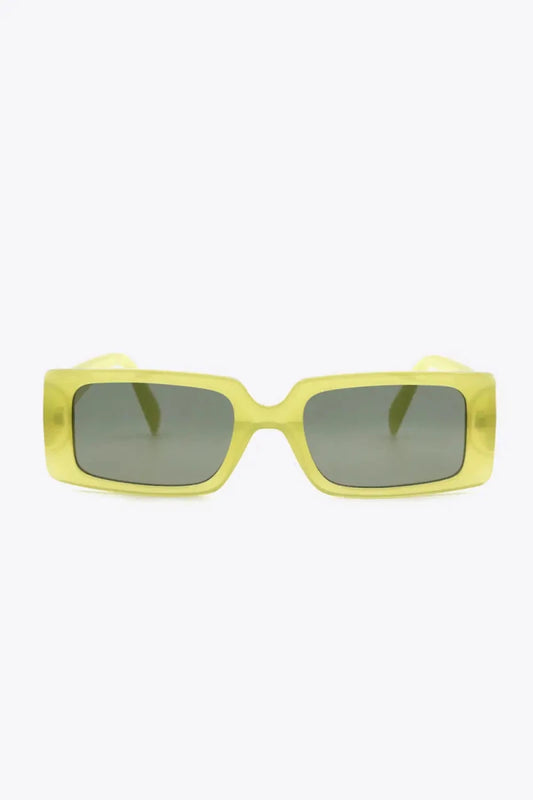 UV400 Polycarbonate Rectangle Sunglasses - Lustreve