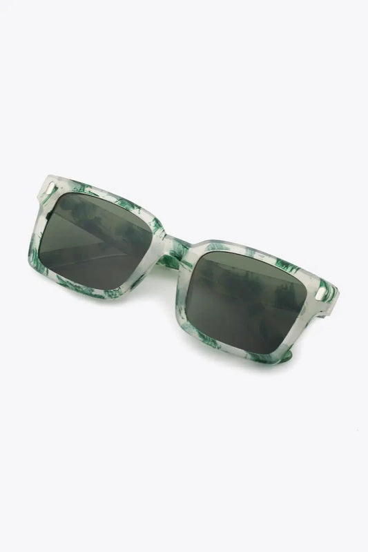 UV400 Polycarbonate Square Sunglasses - Lustreve