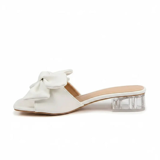 Crystal Kiss Bow Heels