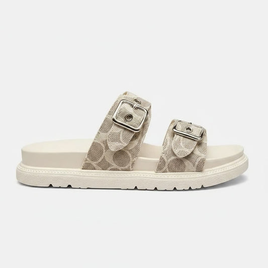 Comfort Never Looked Better Monogram Slide
