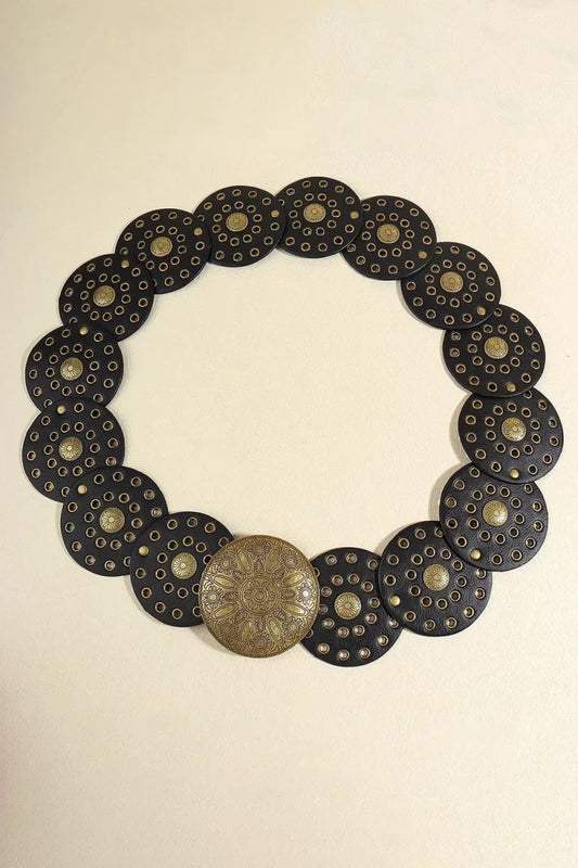 Zinc Alloy PU Disc Belt - Lustreve