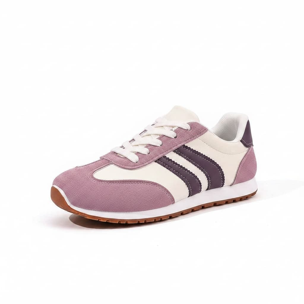 Retro Lavender Rush Sneakers