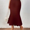 Sculpt & Sway Ribbed Knit Skirt
