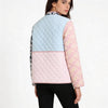 In  Style  Printing Patchwork Padded Jacket