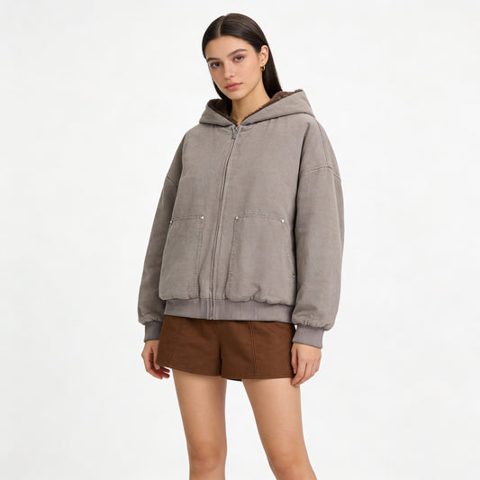 Beware Of Snakes Faux Jacket