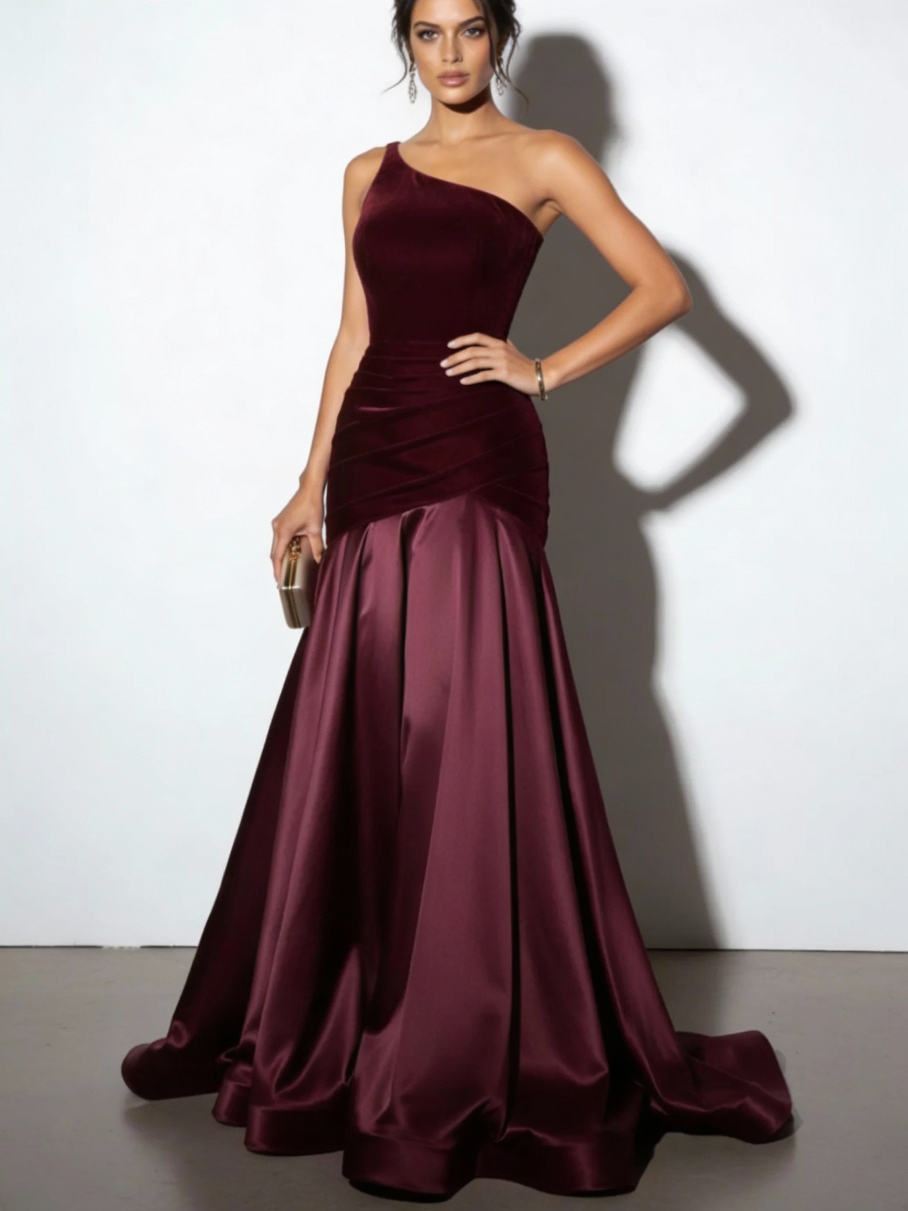 Unforgettable Hour One-Shoulder Gown