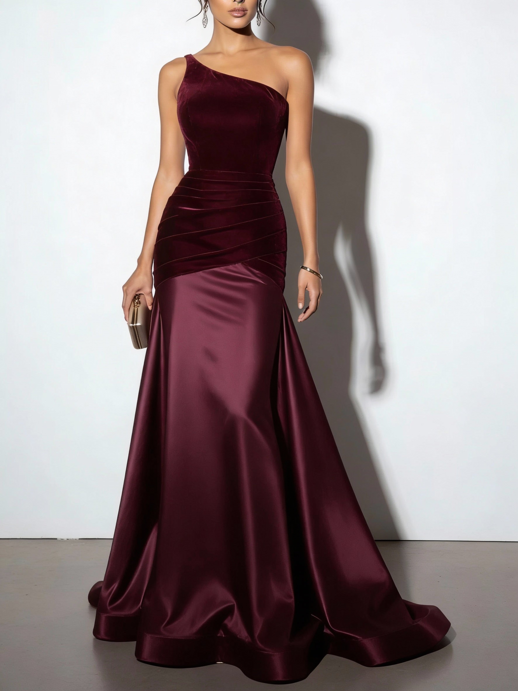 Unforgettable Hour One-Shoulder Gown