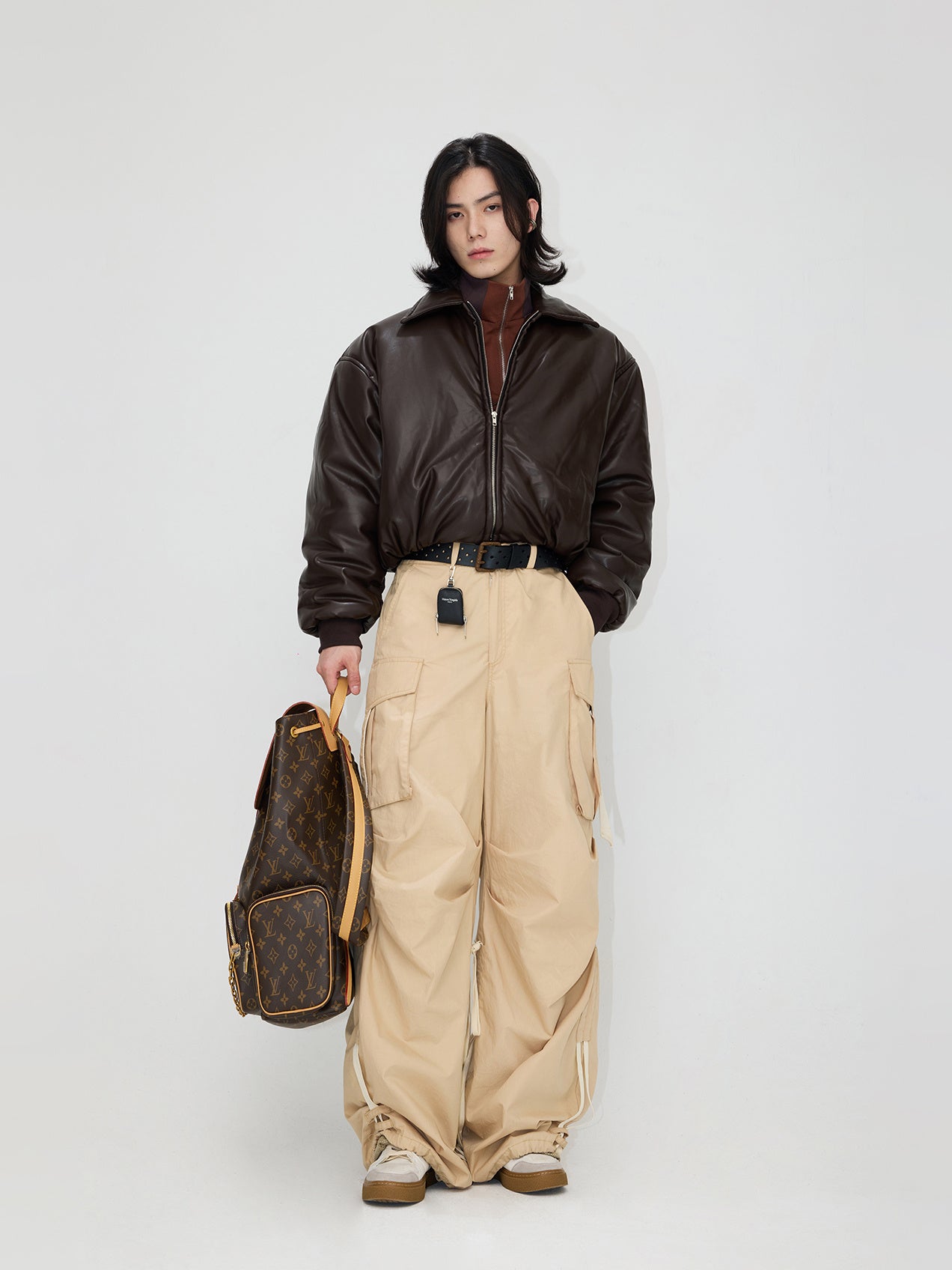 Araxie vegan Leather Jacket