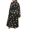 Late Night Bloom Luxe Floral Robe - Curve