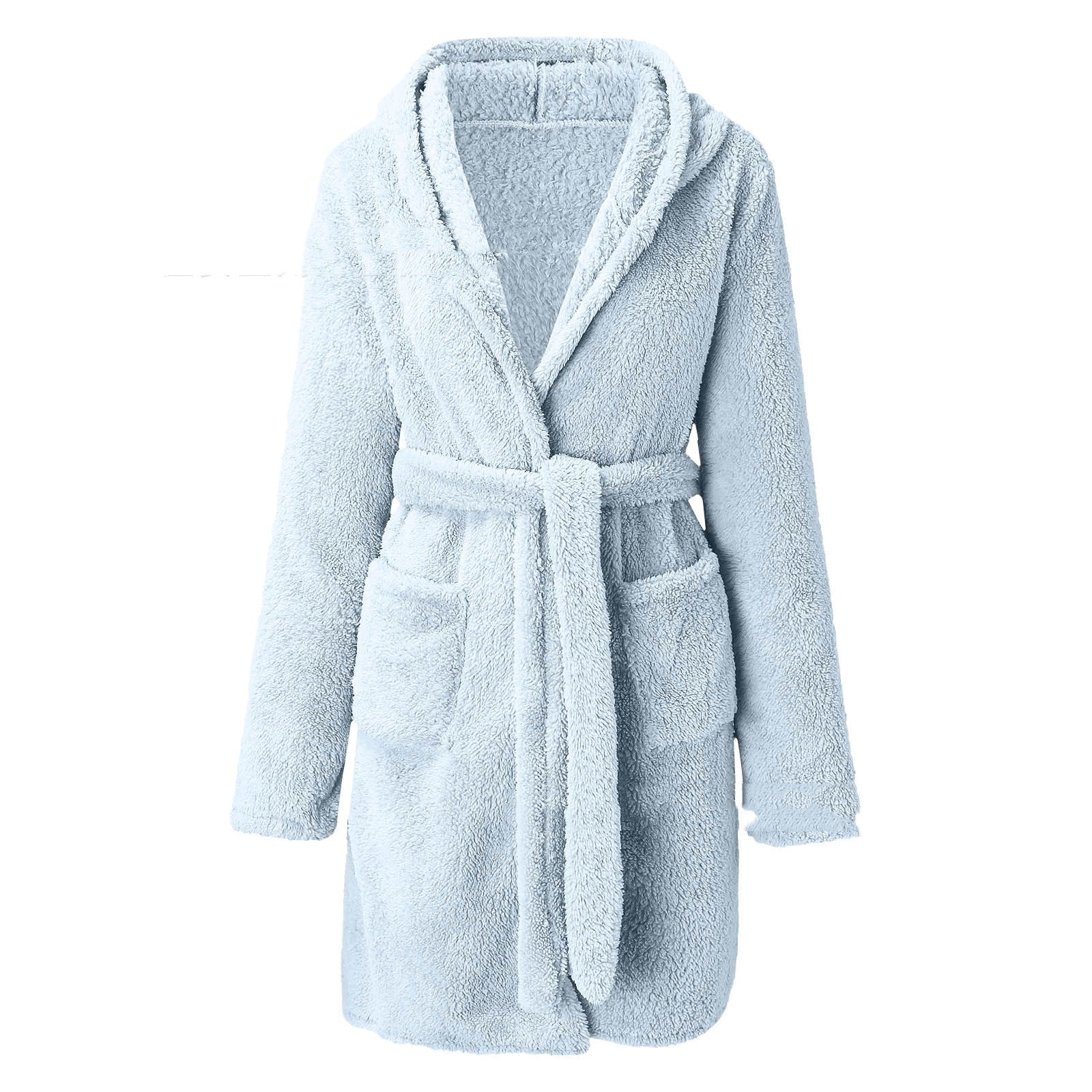 Fuzzy Affair Belted Lounge Robe