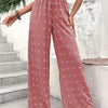 Boho Breeze Smocked Wide-Leg Pants