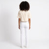 Understated Collared V-neck Top