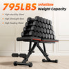 Adjustable Weight Bench – 795 LBS Capacity