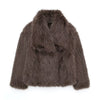 Too Luxe Faux Fur Jacket