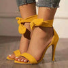 Open Toe Stiletto Sandals