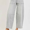 RISEN Slouchy Cropped Barrel Jeans