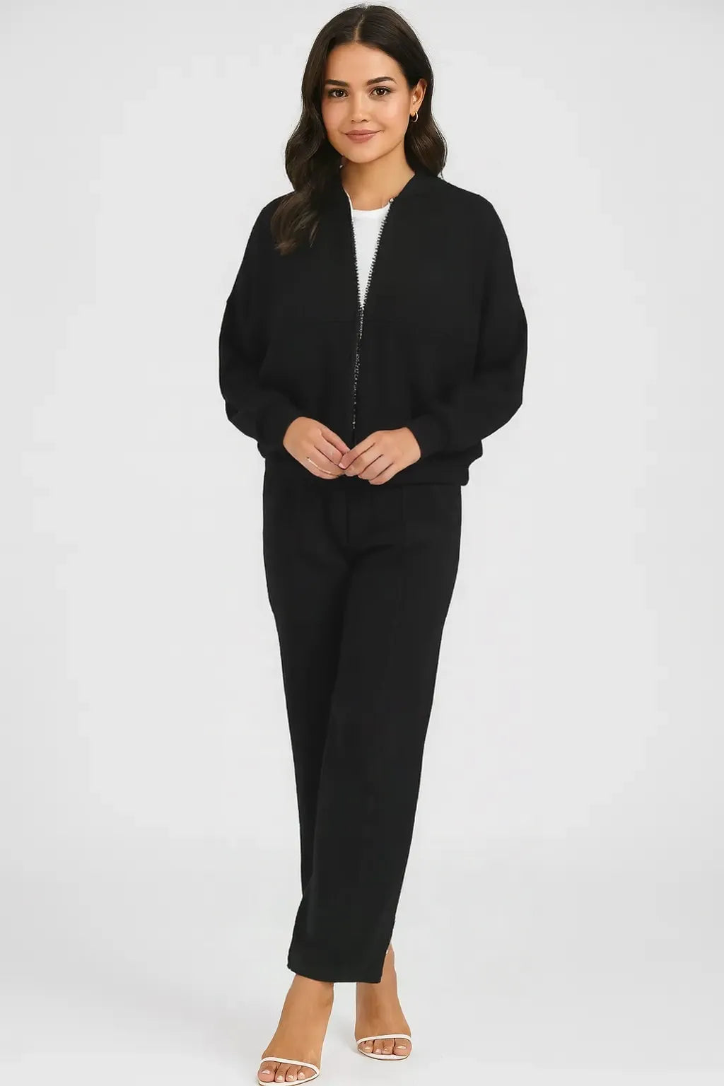 Cargo Bomber Jacket Set