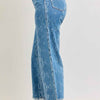 Judy Blue High Rise Ankle Wide Leg Jeans