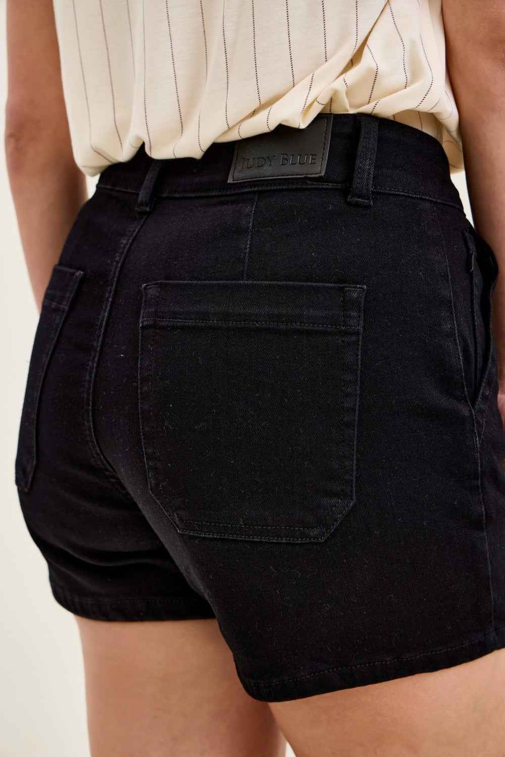Judy Blue High-Waisted Trouser Shorts