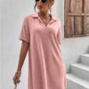 Johnny Collar Short Sleeve Polo Dress