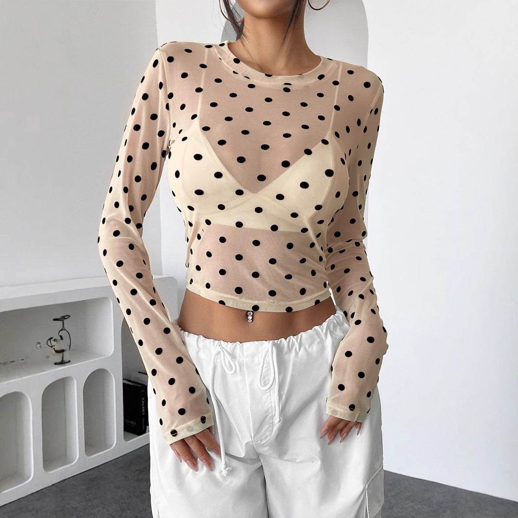 Spotlight Mesh Top