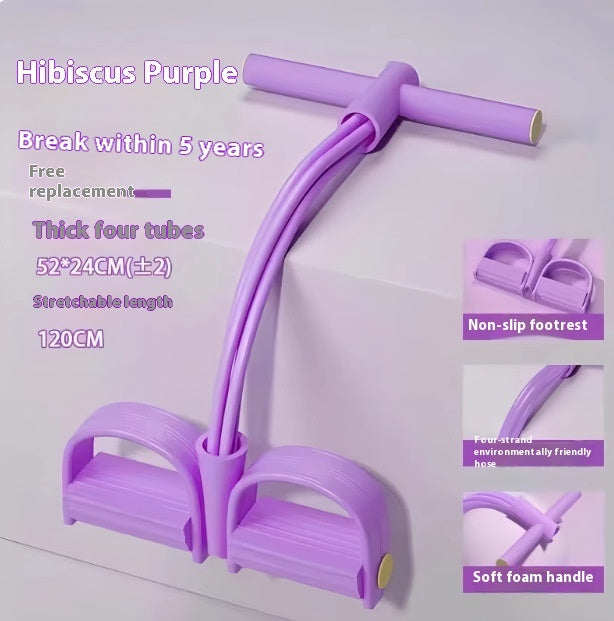 Pedal-Brustexpander – Verbesserte Ausführung mit 4, 6 und 8 Rohren 