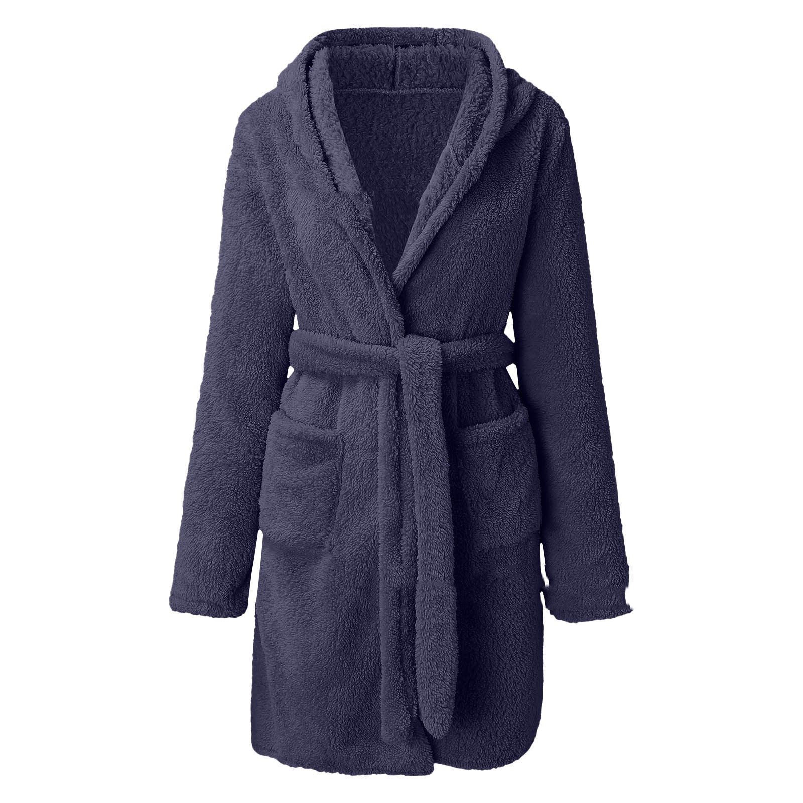 Fuzzy Affair Belted Lounge Robe
