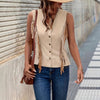 Western Dreams Fringe Button Vest