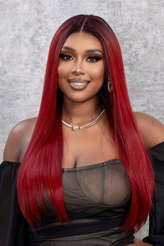 Urban 13*2" Lace Front Wigs Synthetic Straight 26" 150% Density