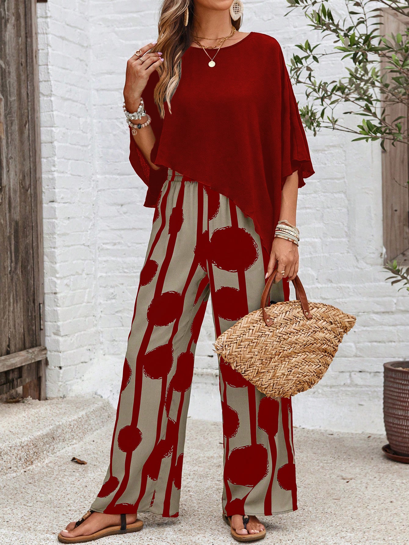 Harbor Haze Two Piece Suit