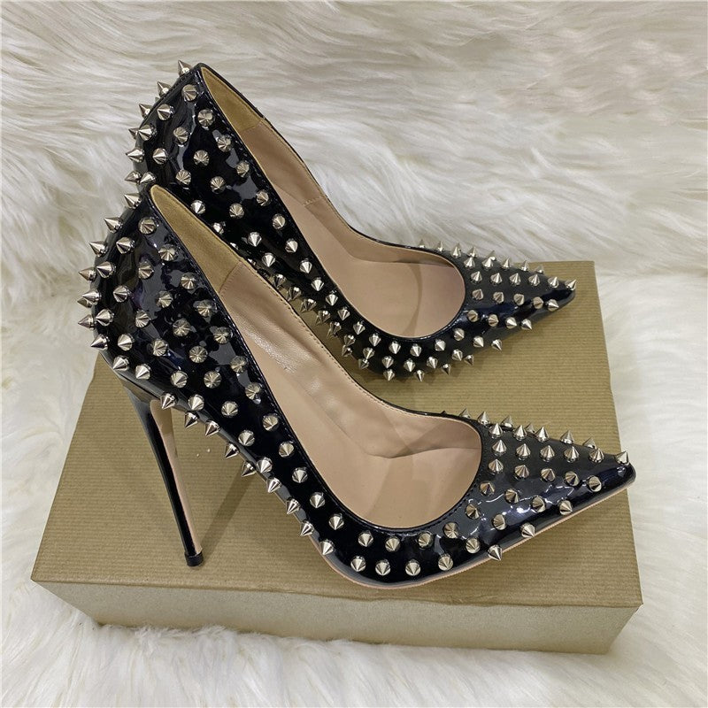 Rivet Point Heels"