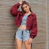 Bulls Corduroy Cropped Jacket