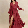 Crisom Merlot Silhoutte Dress