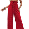 Boho Breeze Smocked Wide-Leg Pants