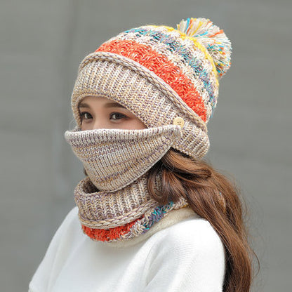 Korean Winter Knitted Hat – Stylish Warm Beanie for Cold Weather