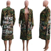Camo Girl Trenchcoat 