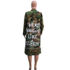 Camo Girl Trenchcoat 