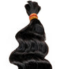 Raw Vietnamese Wavy Bulk Human Hair Extensions