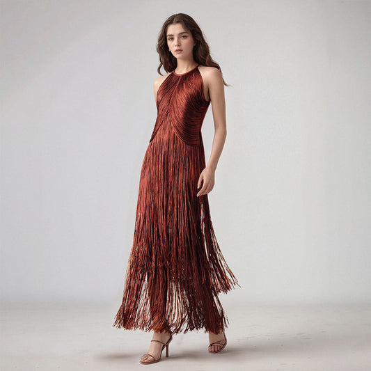 Tassel Sedona Maxi Dress"