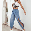 Slit Vibe Denim Jeans