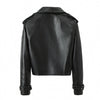 Beatrice  Loose Fit Leather Jacket