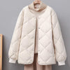 Rhombus Down  Quilted Jacket