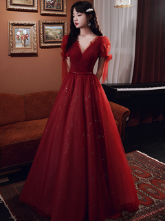 Red Eclipse Gala Gown