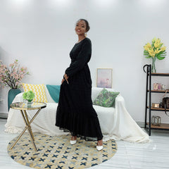 Taffeta Ball Muslim Maxi Dress